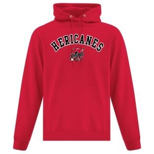 Hericanes Cotton Hoodie - Red Product Image